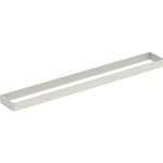 Toallero Geberit para muebles del baño: 42.4x1.9x4.9cm, Gris arena / Con pintura polvo al horno mate